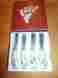 6238679 Holiday Lenox 3i Holly Spreaders Set Of 4 Party Appetizer Knives Dip Cheese New