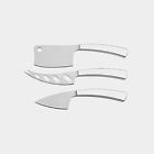 651074954890 Legnoart Stainless Steel Lattevivo Cheese Knife Piece Set