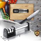 662187585611 Zulay Kitchen Chef Stainless Steel Knife Sharpener For