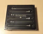 6831037 Bombay Cocktail Picks Swizzle Stick Hors Doeuvres Set Of 6 Stainless Steel Nib