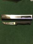 694202217306 Gourmet Traditions Cheese Cutout Knife Stainless Steel Forked