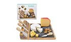 12x10x2h 702 Cucinapro Magnetic Deluxe Cheese Board Platter Knives Chalk 656103023264