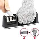 704888957547 Vodke Kitchen Knife Sharpener Manual Stainless Steel Sharpening