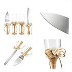 713057113028 Juvale Glassware Drinkware Cake Knife Server Set With