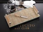 721794199014 Zodax Montecito Rectangular Cheese Tray With Knife