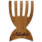 723748185562 Arctic Circle Alaska Acacia Wood Whale Tail Salad