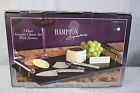 733652123055 Beautiful Hampton Signature Piece Granite Cheese Set With