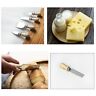 7659944408767 Unbranded Stainless Steel Cheese Knives Set Wooden Handles