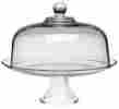 77833 Anchor Hocking Presence Cake Dome Set Flatware Servers Or Pie 076440968415