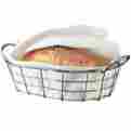 8109975 Danesco Bread Basket With Warming Bag Oblong 0064081087510
