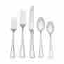 813967 Gorham 45 Piece Sabrina Stainless Steel Flatware Silverware Set New