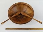 830622 Dansk Wood Classics Original Salad Server Set Piece Inch Bowl