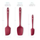 84795 Di Oro Living Spatulas Silicone Non Stick Stainless 820103784795