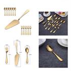 88wsg13p Stainless Steel Flatware Sets Gold Cake Cutter Pie 1921880317035