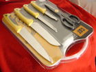 C815cp 91 Kutmaster Cat Caterpillar Kitchen Knife Shears Cutting Board 076771008156
