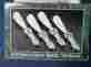 99110251 Holiday International Silver Ribbon Bow Set 4 Spreader Knives New In Box Silverplate 011477811730