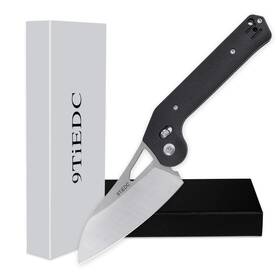 T03-n 9tiedc Pocket Folding Camping Knife Stainless Steel Ultra Sharp Chef With Erg