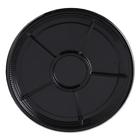 5-comp A522bl Wna Pet Caterline Casuals Thermoformed Platter Black Carton