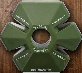 1063g Abkt Wedge Multi Sharpener Green Carbide And Ceramic Rods 20 30 Degree Angle