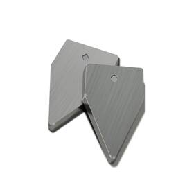 Accusharp 015896000034 Knife Sharpener Blades Tungsten Carbide Replacement 2 Pieces Reversi