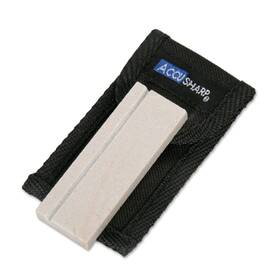 Accusharp 015896000249 Pocket Stone Sharpener With Pouch 3 Inch Dual-sided Sharpening For Kni