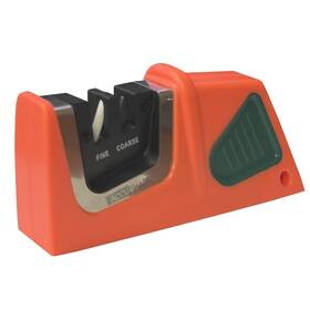 Accusharp 015896000812 Compact Pull-through 2-stage Knife Sharpener - Diamond-honed Tungst