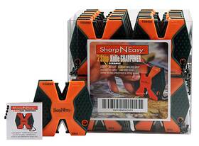335cd Accusharp/fortuneprodinc Orange/green Sharp-n-easy 2 Stage Coarse/ceramic Knife Sharpener