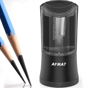 Ps09b Afmat Rechargeable Long Point Pencil Sharpener 2 1 Count Pack Of Black