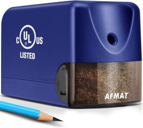 Ps28 Afmat Electric Pencil Sharpener Heavy Duty Sharpeners For Blue