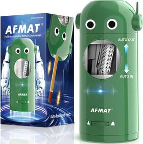 Psx5gnrb Afmat Electric Pencil Sharpener For Colored Pencils 7-11.5mm Fully Green