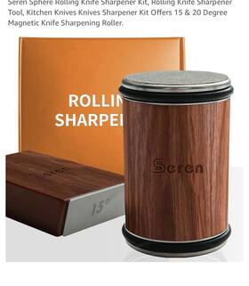 Agakull 753389395716 Seren Sphere Rolling Knife Sharpener Kit Tool Kitchen Knives Offers 15 And 20