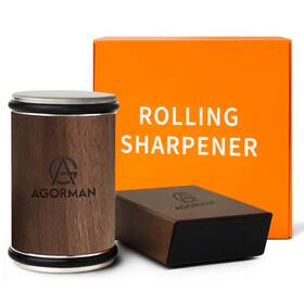 T0001 Agorman Rolling Knife Sharpener Kit Diamond Based Roller For All Stee