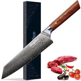 Vg-10 Aisyoko 794590773733 Chef Knife 8 Inch Damascus Japan Super Stainless Steel Professional Hig