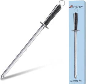 04072024 Aitency Honing Rod 12 Inch Knife Sharpener Commercial Grade Sharpening Steel Ro
