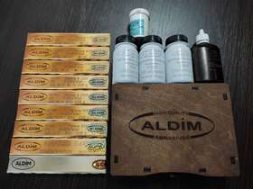 150-25-7-3 Aldim 150x25x7x3 The Set /aldim 7/box/diamond Sharpening Stones Metal Bond Poltava