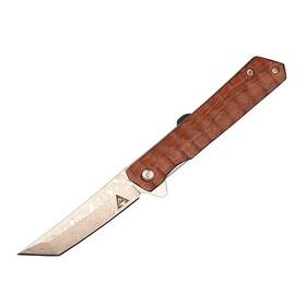 R8406 Allvin Damascus Flipper Knife Vg10 Steel Tanto Point Blade Ros R8406 Allvin Damascus Flipper Knife Vg10 Steel Tanto Point Blade Ros