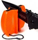 Alpha Tek Pocket Hunting Knife Sharpener Tungsten Carbide Ceramic Rod For Camping And 683318532793