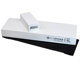 Fkm3000-mns-en Altstone Whetstone Sharpening Stone Finishing Fine Grit 3000 With Nagura 7.1 Inch X 2.4 0