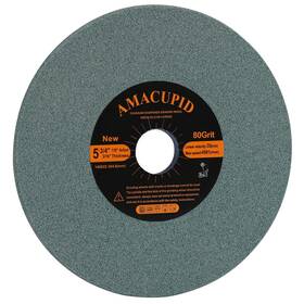 Amacupid 060773950235 Chainsaw Sharpener Grinding Wheel Green Silicon Carbide Abrasive For Universa