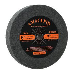 Nlxw-x6-g9 Amacupid Deburring Wheel Nylon Fiber Buffing 9p Hardness 6 Inch. For... Fast Ship