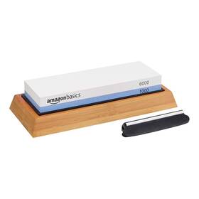 Ds-wstamz003 Amazon Basics Whetstone Knife Sharpening Wet Stone Dual Sided 1000/6000 Grit