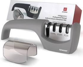 Aa65 Amesser 4-in-1 Knife Sharpener Fast And Safe Sharpening For Kitchen Pocket Chef S