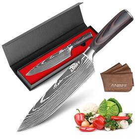 W480 Anbff Chef Knife 8 Inch Professional Chefs Knives Ultra Sharp Japanese Kitchen K