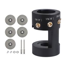 Ar-yc102836 Ando Racing Aluminum Tungsten Electrode Sharpener Grinder Tig Welding Head Tool Open Desi