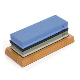 400-1000-3000-8000 Anqtovp 313085314338 7.09 Inch Whetstone Grit White Aluminum Oxide Corundum Bamboo