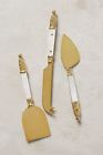 Anthropologie Exclusive New Pc Cheese Knife Slicer Set Belleville
