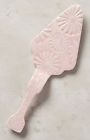 Anthropologie Nwt Raised Bloom Cake Pie Server Pink Blooms
