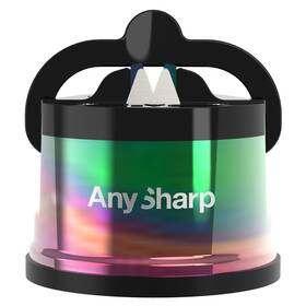 Anysharp 619098082104 Pro Metal Knife Sharpener Hands-free Safety Powergrip Suction Sharpens All