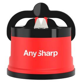 Anysharp 619098087550 Knife Sharpener Hands-free Safety Powergrip Suction Safely Sharpens All Ki
