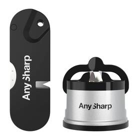 Anysharp 619098087604 Knife Sharpener Bundle Sharpens Kitchen Tactical Hunting Knives Safe -ha